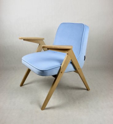 Light Blue Bunny Armchair by Józef Chierowski-UJQ-1790900