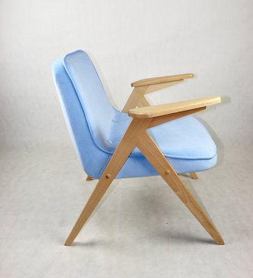 Light Blue Bunny Armchair by Józef Chierowski-UJQ-1790900