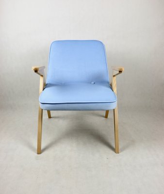 Light Blue Bunny Armchair by Józef Chierowski-UJQ-1790900