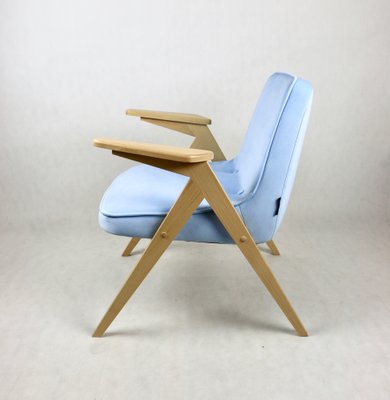 Light Blue Bunny Armchair by Józef Chierowski-UJQ-1790900