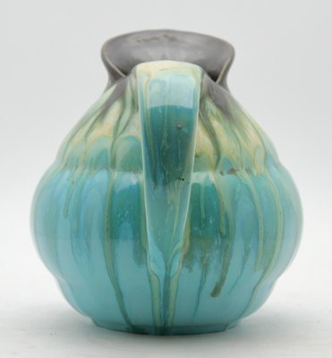 Light Blue Drop Glaze Ceramic Pitcher, Belgium-MJY-1148761