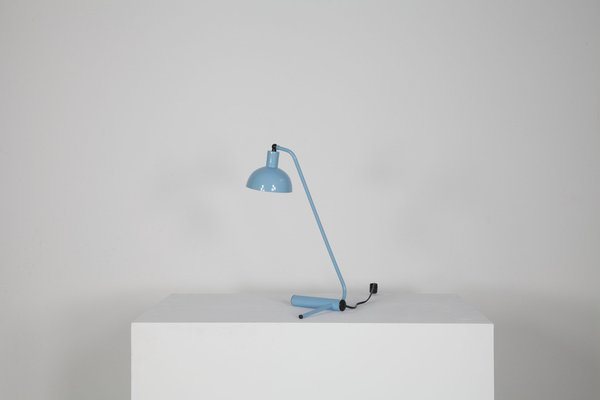 Light Blue Italian Table Lamp, 1960s-AA-1778424