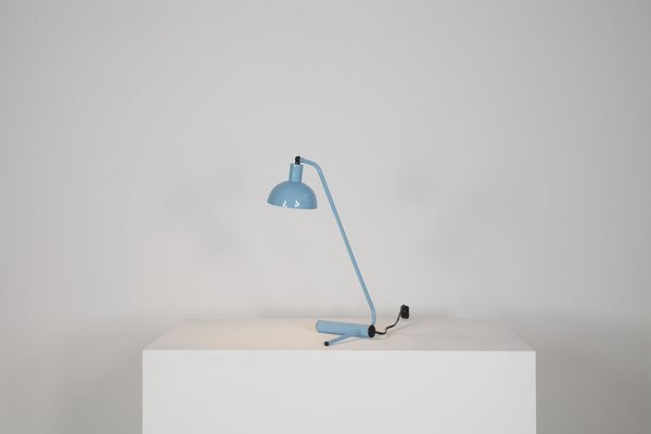 Light Blue Italian Table Lamp, 1960s-AA-1778424