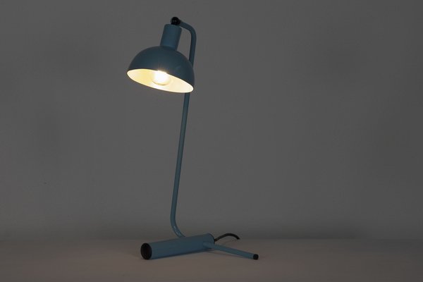 Light Blue Italian Table Lamp, 1960s-AA-1778424