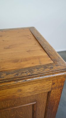 Light Brown Wooden Sideboard on Wheels-HPP-2035262