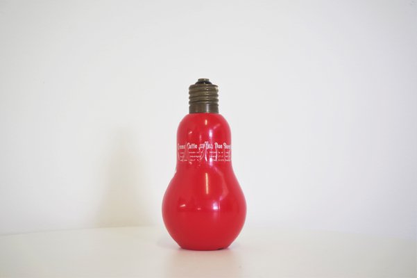 Light Bulb-Shaped Bottle from Due Moretti Cremacaffè, 1970s-KNM-935190