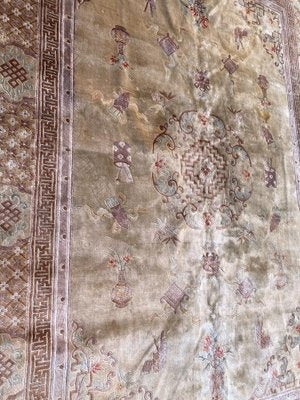 Light Chinese Silk Rug-YMM-1061542