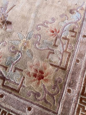 Light Chinese Silk Rug-YMM-1061542