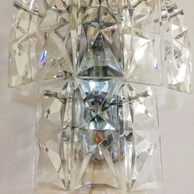 Light Glass Sconce from Kinkeldey, 1970s-RGF-788491