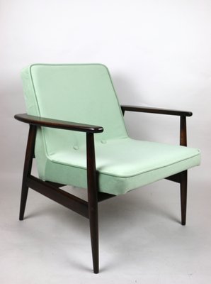 Light Green GFM63 Lounge Chair by J. Kedziorek, 1970s-UJQ-1058047