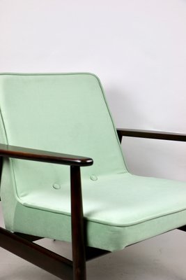 Light Green GFM63 Lounge Chair by J. Kedziorek, 1970s-UJQ-1058047