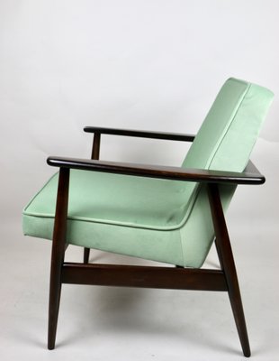 Light Green GFM63 Lounge Chair by J. Kedziorek, 1970s-UJQ-1058047