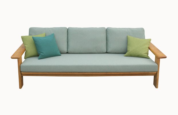 Light Green Oak Sofa, 1970s-PF-1271109