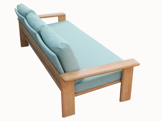 Light Green Oak Sofa, 1970s-PF-1271109