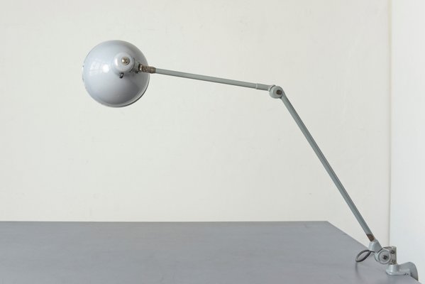 Light Grey Clamp Lamp from B.A.G. Turgi, 1930s-LOB-864844