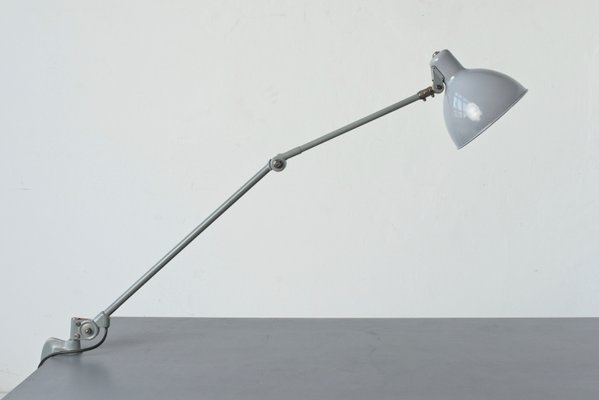 Light Grey Clamp Lamp from B.A.G. Turgi, 1930s-LOB-864844