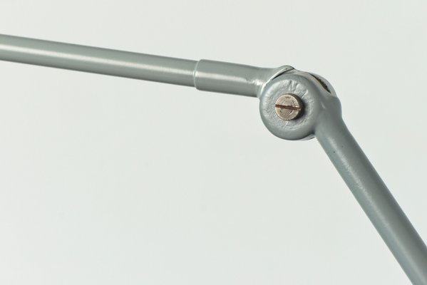 Light Grey Clamp Lamp from B.A.G. Turgi, 1930s-LOB-864844