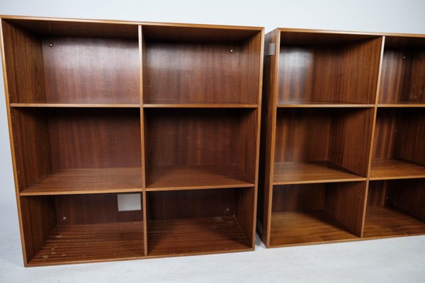 Light Mahogany Bookcase by Mogens Koch for Rud Rasmussen, 1960s-UY-999228