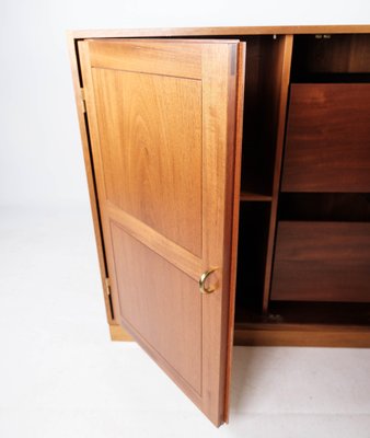 Light Mahogany Danish Cabinet from Søborg Furniture, 1960s