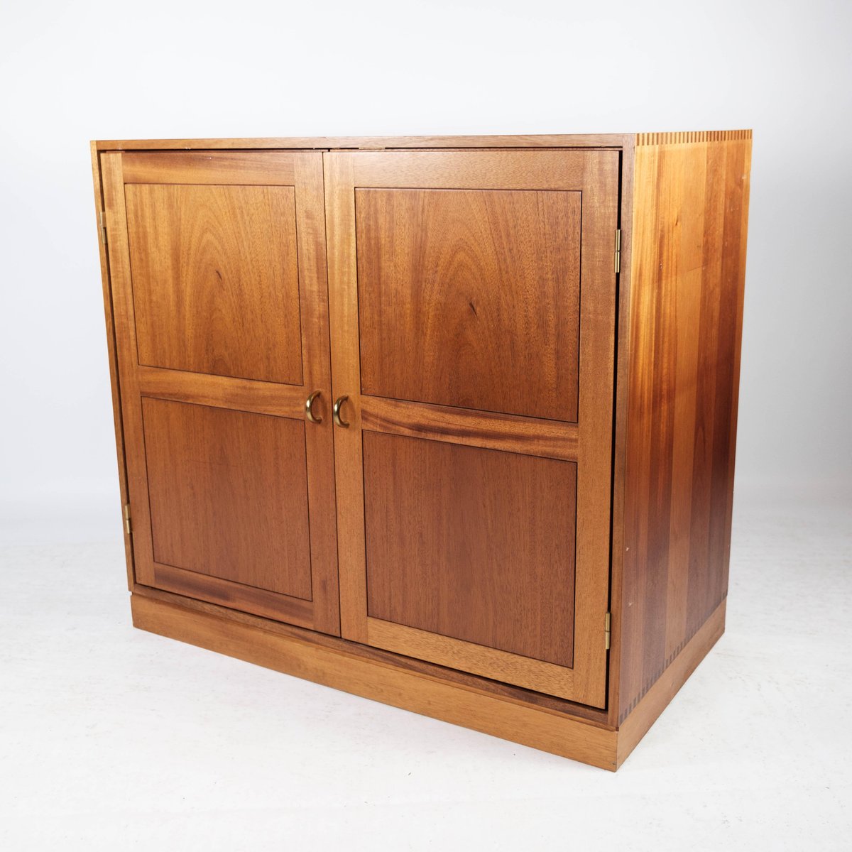 Light Mahogany Danish Cabinet from Søborg Furniture, 1960s