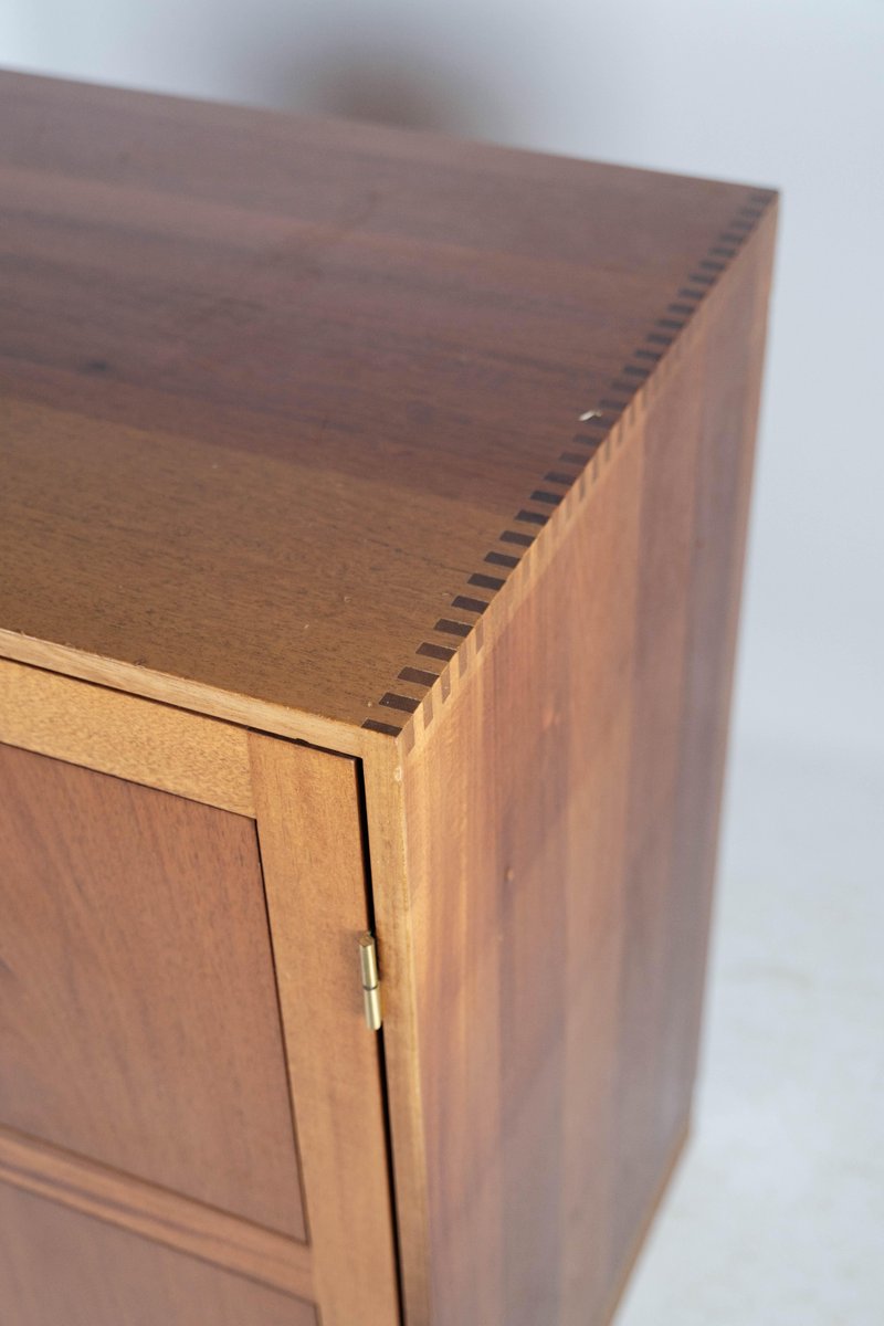 Light Mahogany Danish Cabinet from Søborg Furniture, 1960s