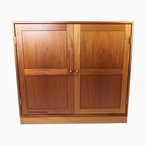 Light Mahogany Danish Cabinet from Søborg Furniture, 1960s-UY-999224