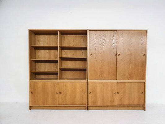 Light Oak Cabinet attributed to Borge Mogensen for Karl Andersson, Denmark, 1950s-ZO-1407687