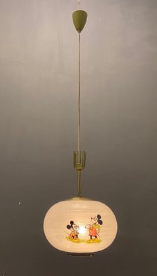 Light Pendant with Walt Disney Mickey Mouse from Doria Leuchten, 1950s-JJC-1323130