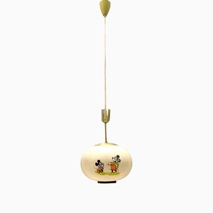 Light Pendant with Walt Disney Mickey Mouse from Doria Leuchten, 1950s-JJC-1323130