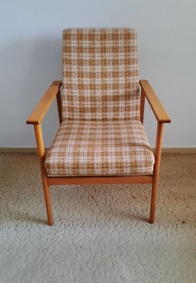 Light Wood Armchair, 1970s-HOI-836819