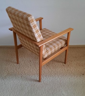 Light Wood Armchair, 1970s-HOI-836819