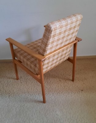 Light Wood Armchair, 1970s-HOI-836819