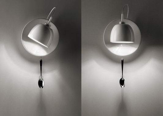 [해외재고] Light Au Lait Wall Lamp - Plug type: 100-240 V with EU-plug