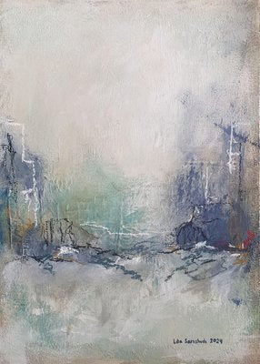 Lika Sarishvili, Landscape 2, 2024, Acrylic & Pastel on Canvas-CHG-2042647