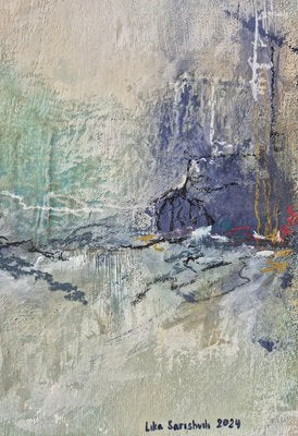 Lika Sarishvili, Landscape 2, 2024, Acrylic & Pastel on Canvas-CHG-2042647