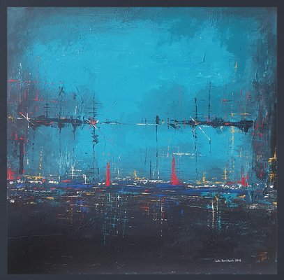 Lika Sarishvili, The Legend of The Blue Sea, 2022, Acrylic on Canvas-CHG-2037342