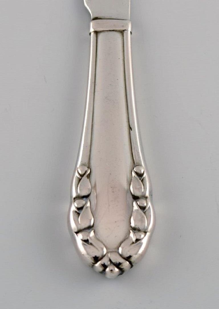 Lily of the Valley Fruit Butter Knife in Solid Silver from Georg Jensen