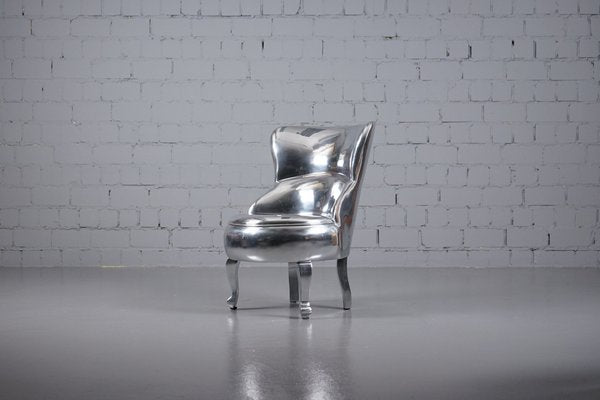 Limited Edtion Aluminium Sellerina Armchair by Paola Navone for Baxter-XNJ-1355203