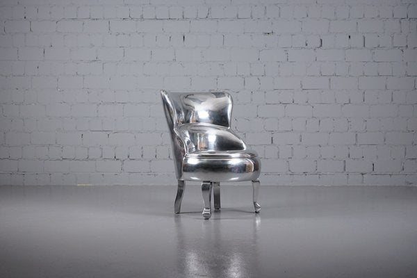 Limited Edtion Aluminium Sellerina Armchair by Paola Navone for Baxter-XNJ-1355203