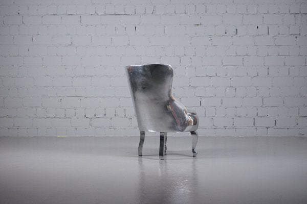 Limited Edtion Aluminium Sellerina Armchair by Paola Navone for Baxter-XNJ-1355203