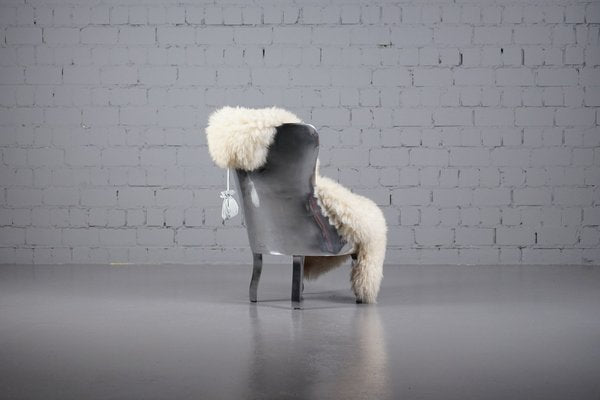 Limited Edtion Aluminium Sellerina Armchair by Paola Navone for Baxter-XNJ-1355203