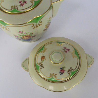 Limoges Porcelain Coffee Set by Charles Ahrenfeldt, Set of 27-NE-1115927