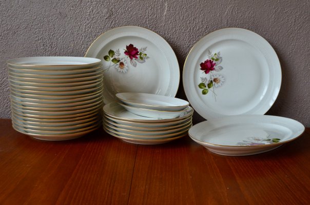 Limoges Porcelain Dinner Service, 1950s, Set of 29-AIU-1424872