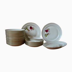 Limoges Porcelain Dinner Service, 1950s, Set of 29-AIU-1424872