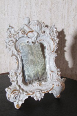 Limoges Porcelain Table Photo Holder, 1930s-RDN-1732295