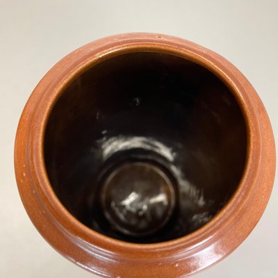 Line Tube Pottery Fat Lava Vase, 1970-QZ-1743359