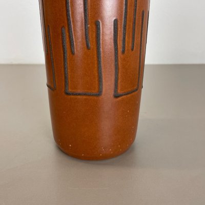 Line Tube Pottery Fat Lava Vase, 1970-QZ-1743359