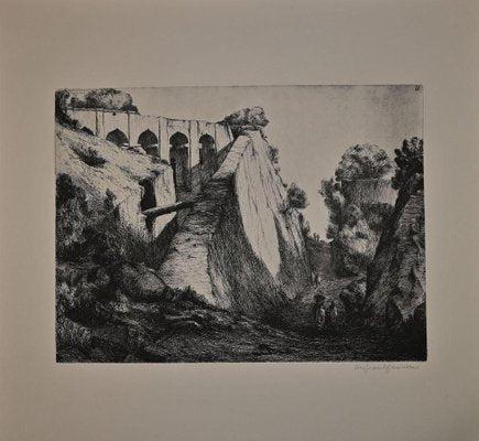 Lino Bianchi Barriviera, Lalibela, Etching, 1939-ZCI-903134