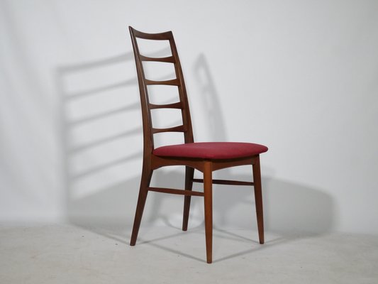 Lis Dining Chairs in Teak by Niels Koefoed for Hornslet Møbelfabrik, 1960, Set of 6-LVS-1749447