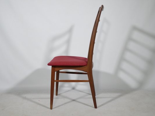 Lis Dining Chairs in Teak by Niels Koefoed for Hornslet Møbelfabrik, 1960, Set of 6-LVS-1749447